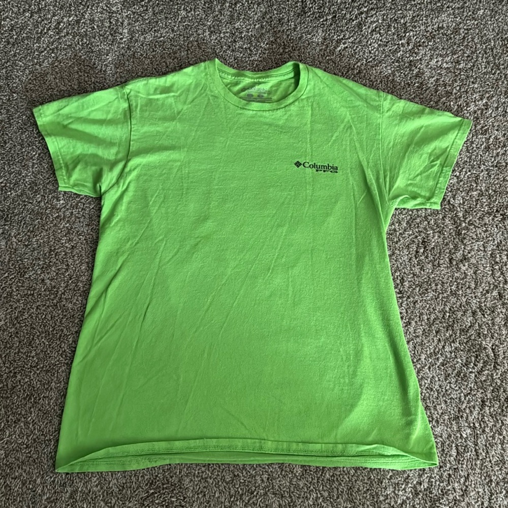 Columbia PFG Lime Green Shirt
